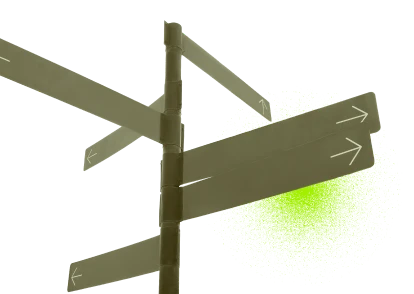 Panneau directionnel, orientation et choix stratégiques du dirigeant