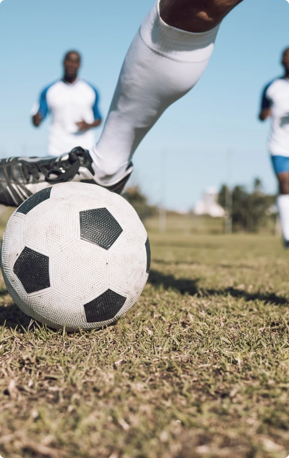 Club de football associatif, secteur accompagné par le cabinet Kab Innov